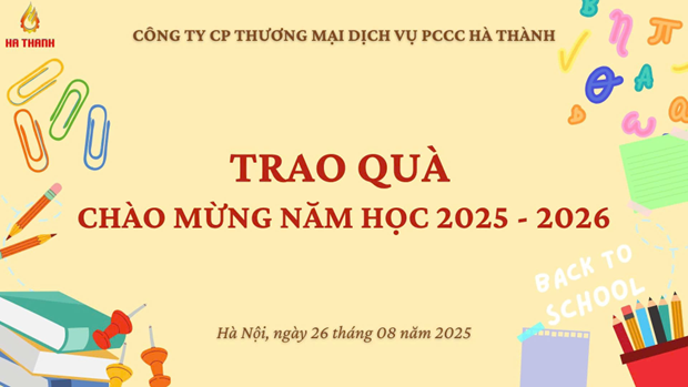 TRAO QUÀ CHO CON EM CBNV NHÂN DỊP NĂM HỌC MỚI 2025-2026